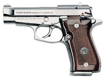 Beretta 84FS Nickel